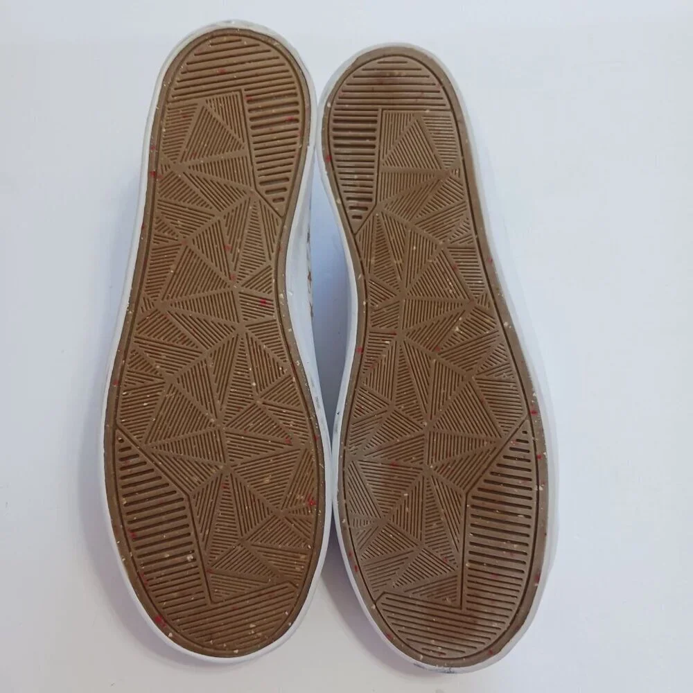 NEW OTBT Court Star Print Sneakers 9M Leather Made In Brazil NWOB